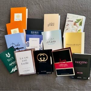 Various Perfume Tubes